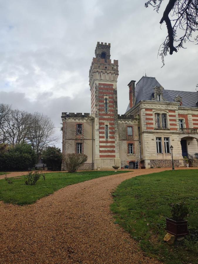 Auzouer-en-Touraine Chateau Le Haut Villaumay מראה חיצוני תמונה